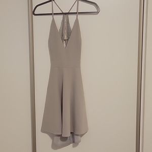 Purple-grey Large TRAC Dress